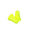 3M E-A-Rsoft FX - Ear Plugs Cordless One Size Fits Most Green - 312-1261