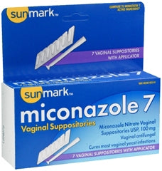 McKesson sunmark Vaginal Antifungal 100 mg Strength Suppository Applicator - 49348083361