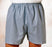 Techstyles - Exam Shorts X-Large Blue Spunbond Polypropylene Adult Disposable - 45410-105