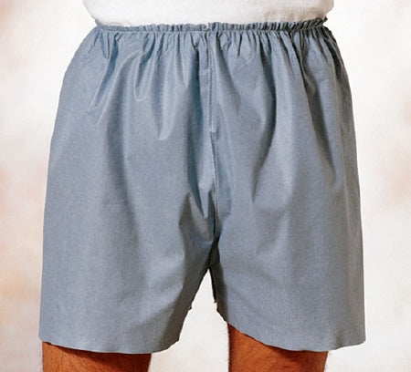 Tech Styles a Division of Encompass Techstyles Exam Shorts Medium Blue Spunbond Polypropylene Adult Disposable - 45410-101