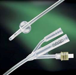Lubri-Sil - Foley Catheter 3-Way Round Tip 30 cc Balloon 16 Fr. Hydrogel Coated Silicone - 73016L