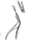 MeisterHand - Septum Forceps Jansen-Middleton 7-1/2 Inch Length Surgical Grade German Stainless Steel NonSterile NonLocking Plier Handle with Spring Straight Spoon Shaped Cups - MH20-554