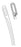 MeisterHand - Kidney Stone Forceps Randall 9-1/4 Inch Length Surgical Grade German Stainless Steel NonSterile NonLocking Finger Ring Handle Quarter Curved Serrated Fenestrated Oblong Tips - MH29-284