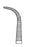 MeisterHand - Hemostatic Forceps Gemini-Mixter 5-1/2 Inch Length Surgical Grade German Stainless Steel NonSterile Ratchet Lock Finger Ring Handle Curved Delicate Full Curved Jaws - MH7-255