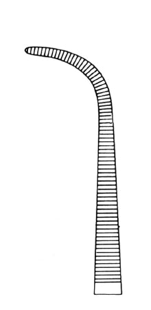 MeisterHand - Hemostatic Forceps Gemini-Mixter 8 Inch Length Surgical Grade German Stainless Steel NonSterile Ratchet Lock Finger Ring Handle Curved Delicate Full Curved Jaws - MH7-257