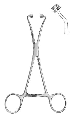 MeisterHand - Towel Clamp Peers 5-3/4 Inch Length Stainless Steel - MH7-516