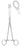 Miltex MeisterHand Sponge Forceps Foerster 7 Inch Surgical Grade Stainless Steel (German) NonSterile Ratchet Lock Finger Ring Handle Curved Serrated Fenestrated Oval Tips - H7-614