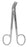 Miltex MeisterHand Wire Cutting Scissors 4-3/4 Inch Length Surgical Grade Stainless Steel / Tungsten Carbide NonSterile Angled - H9-124TC