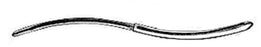 Miltex MeisterHand Uterine Dilator Hegar 7-1/2 Inch Stainless Steel Non-Sterile - H30-555-34
