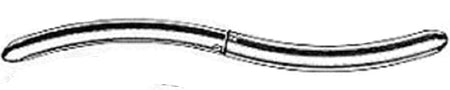 Miltex MeisterHand Uterine Dilator Hegar 7-1/2 Inch Stainless Steel Non-Sterile - H30-555-34