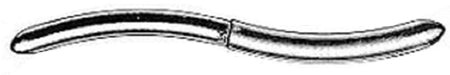 MeisterHand - Uterine Dilator Hegar 7-1/2 Inch Length Stainless Steel NonSterile Reusable - MH30-555-1314