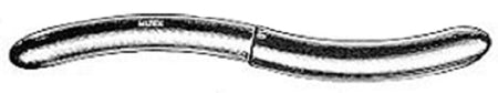 Miltex MeisterHand Uterine Dilator Hegar 7-1/2 Inch Stainless Steel Non-Sterile - H30-555-34