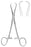 MeisterHand - Tenaculum Forceps Adair 6-1/2 Inch Length Surgical Grade German Stainless Steel NonSterile Ratchet Lock Finger Ring Handle Straight 1 X 1 Prongs - MH16-51