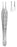 MeisterHand - Micro Dressing Forceps Adson 4-3/4 Inch Length Surgical Grade German Stainless Steel NonSterile NonLocking Thumb Handle Straight Serrated Tips - MH17-2510