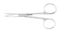 Miltex MeisterHand Iris Scissors Knapp 4 Inch Length Surgical Grade Stainless Steel NonSterile Finger Ring Handle Straight Sharp/Blunt - H18-1420