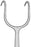 MeisterHand - Double Hook Cottle 5-1/2 Inch Length Stainless Steel NonSterile Reusable - MH21-144