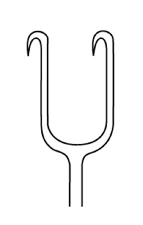 MeisterHand - Skin Hook Joseph 6-1/4 Inch Length Stainless Steel NonSterile Reusable - MH21-158