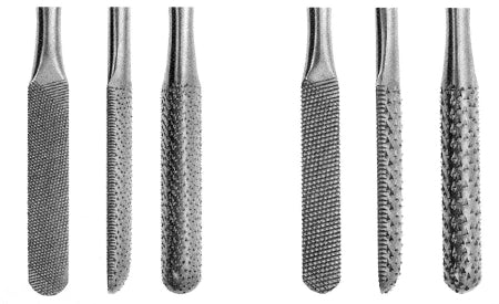 MeisterHand - Rasp Fomon 8-1/4 Inch Stainless Steel Reusable Curved Coarse Teeth - MH21-369