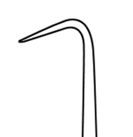 MeisterHand - Skin Hook Cottle 5-1/2 Inch Length Stainless Steel NonSterile Reusable - MH21-90