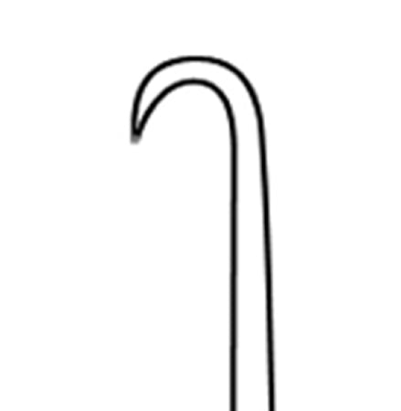 Miltex MeisterHand Skin Hook Cottle 5-1/2 Inch Stainless Steel NonSterile Reusable - H21-90