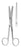 Miltex MeisterHand Operating Scissors 5-1/2 Inch Length Surgical Grade Stainless Steel NonSterile Finger Ring Handle Straight Blunt/Blunt - H5-26