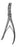 MeisterHand - Rongeur Leksell Standard Curved Double Spring Plier Type Handle 3 mm Bite X 9-1/2 Inch Length - MH25-510