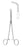 Miltex MeisterHand Thoracic Forceps Kantrowitz 7-1/2 Inch Surgical Grade Stainless Steel (German) NonSterile Ratchet Lock Finger Ring Handle Angled 90° Delicate Serrated Tips - H25-836