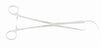 MeisterHand - Tenaculum Forceps Hulka 11 Inch Length Surgical Grade German Stainless Steel NonSterile Ratchet Lock Finger Ring Handle Straight 1 Prong with 3.5 mm Probe - MH30-967