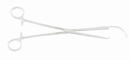 MeisterHand - Tenaculum Forceps Hulka 11 Inch Length Surgical Grade German Stainless Steel NonSterile Ratchet Lock Finger Ring Handle Straight 1 Prong with 3.5 mm Probe - MH30-967
