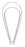 Miltex MeisterHand Uterine Curette Sims 11 Inch Length Single-ended Hollow Handle with Grooves Size 4 Tip Sharp Teardrop Loop Tip - H30-1205-4