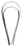 MeisterHand - Uterine Curette Sims 11 Inch Length Hollow Handle with Grooves Size 6 Tip Sharp Teardrop Loop Tip - MH30-1205-6
