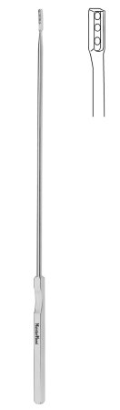Miltex MeisterHand Endocervical Biopsy Curette Kevorkian-Younge 12 Inch Length Single-ended Handle 3 X 12 mm Tip Loop Tip with Basket - H30-1382