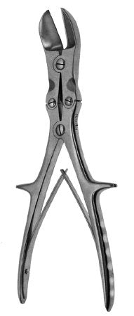Miltex MeisterHand Bone Cutting Forceps Stille-Liston 10-3/4 Inch Surgical Grade Stainless Steel (German) NonSterile NonLocking Plier Handle w/Spring Curved - H25-392