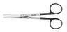 Miltex MeisterHand SuperCut Dissecting Scissors Mayo 5-1/2 Inch Length Surgical Grade Stainless Steel NonSterile Finger Ring Handle Curved Blunt/Blunt - H5-SC-122
