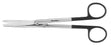 Miltex MeisterHand SuperCut Dissecting Scissors Mayo 6-3/4 Inch Length Surgical Grade Stainless Steel NonSterile Finger Ring Handle Curved Blunt/Blunt - H5-SC-126