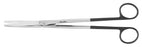 Miltex MeisterHand SuperCut Dissecting Scissors Mayo 9 Inch Length Surgical Grade Stainless Steel NonSterile Finger Ring Handle Curved Blunt/Blunt - H5-SC-130