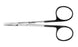 Miltex MeisterHand SuperCut Iris Scissors 4-1/2 Inch Length Surgical Grade Stainless Steel NonSterile Finger Ring Handle Straight Sharp/Sharp - H5-SC-304