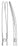 MeisterHand - Dissecting Scissors Metzenbaum 5-1/2 Inch Length Surgical Grade Stainless Steel / Tungsten Carbide NonSterile Finger Ring Handle Curved Blunt Tip / Blunt Tip - MH5-180TC