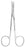 Miltex MeisterHand Iris Scissors 4-1/2 Inch Length Surgical Grade Stainless Steel / Tungsten Carbide NonSterile Finger Ring Handle Straight Sharp/Sharp - H5-304TC