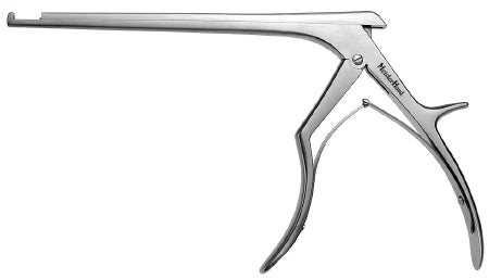 Miltex MeisterHand Cervical Rongeur Spurling-Kerrison Straight Double Spring Pliers Handle 3 mm Up Bite, 8 Inch L Shaft - H26-336