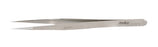 Miltex Miltex Splinter Forceps Swiss-Jeweler 4-3/4 Inch Surgical Grade NonMagnetic Stainless Steel NonSterile NonLocking Thumb Handle Straight Micro Fine Tips - 17-303X