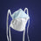 3M - Surgical Mask Anti-fog Filter Duckbill Tie Closure One Size Fits Most Blue NonSterile ASTM Level 2 Adult - 1838R