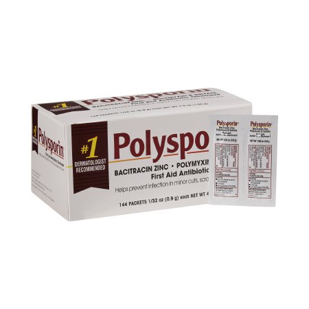 Polysporin - First Aid Antibiotic Ointment 0.9 Gram Individual Packet - 10312547238134