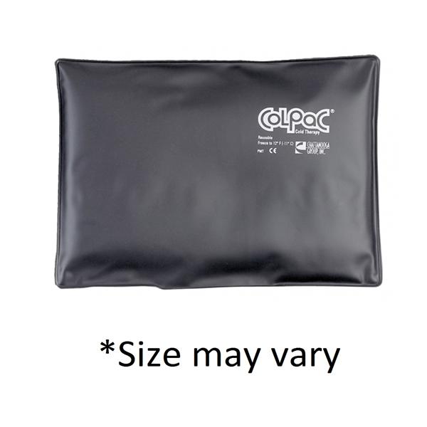 Chattanooga Corp. Pack Cold Colpac Half Size Polyurethane/Silica Gel Black 6.5X11" Ea - 1562