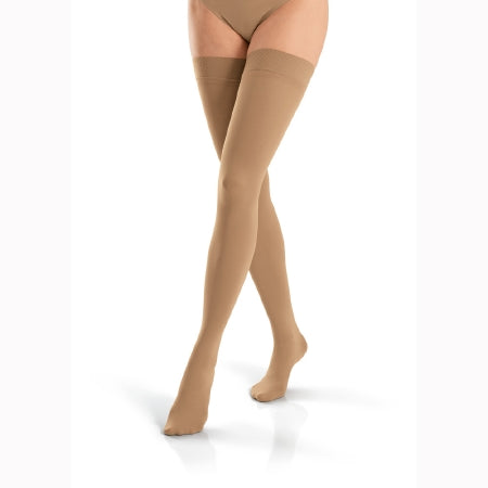 JOBST Opaque - Compression Stocking Thigh High Medium Natural Closed Toe - 115275
