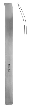 MeisterHand - Osteotome Lambotte 13 mm Width Curved Blade OR Grade Stainless Steel NonSterile 9 Inch Length - MH27-500