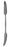 Miltex MeisterHand Bone Rasp Putti 10-1/2 Inch Stainless Steel Reusable Curved Thin Long Triangular Shaped Blades with Rounded Tips - H27-700