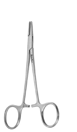 Integra Lifesciences - Needle Holder Straight Smooth Jaw Finger Ring Handle - MH8-8