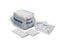Cardinal Dermacea Abdominal Pad NonWoven Fluff 7-1/2 X 8 Inch Rectangle Sterile - 7197D