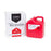 The Sharps Disposal By Mail System PRO-TEC - Mailback Sharps Container 11 H X 6 W X 9 L Inch 2 Gallon Red Base / White Lid Vertical Entry Snap On Lid - 12000-012